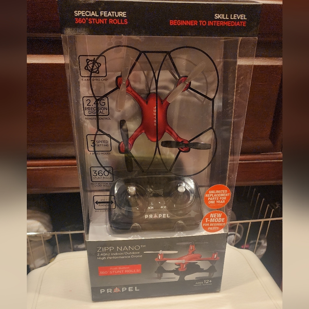 NWT Propel Zipp Nano Indoor/ Outdoor Drone